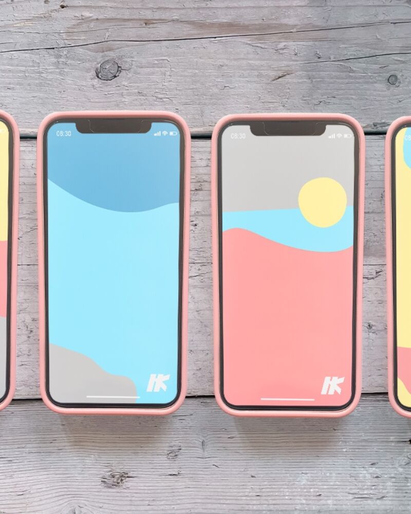 Holly social background phones