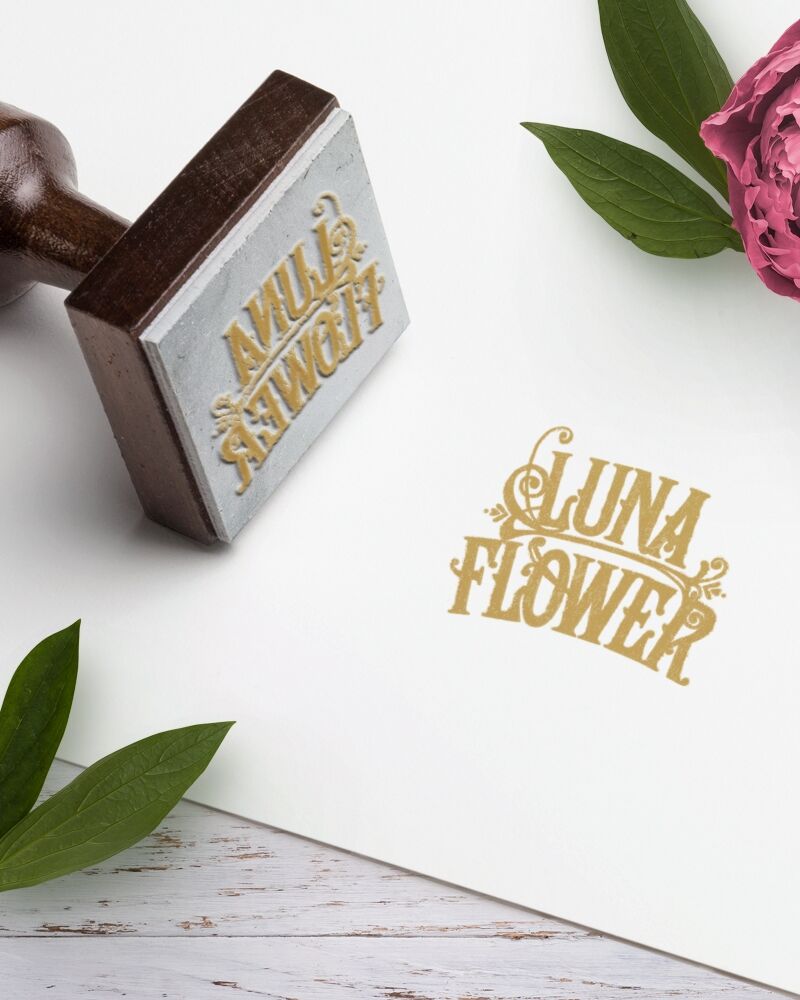 Lunaflower stamp